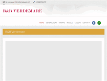 Tablet Screenshot of bbverdemare-sabaudia.com